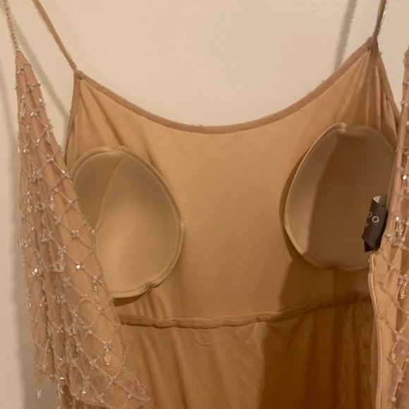 Jenny Yoo Beaded Bridesmaid Dress Light Pink Size Small - Picture 11 of 14